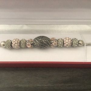 Fiona 925 sterling silver charm bracelet